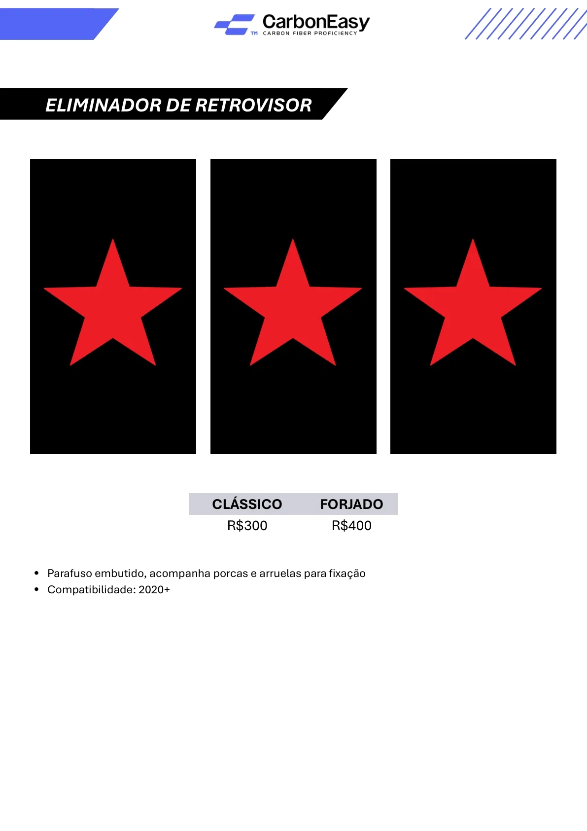Eliminador de Retrovisor