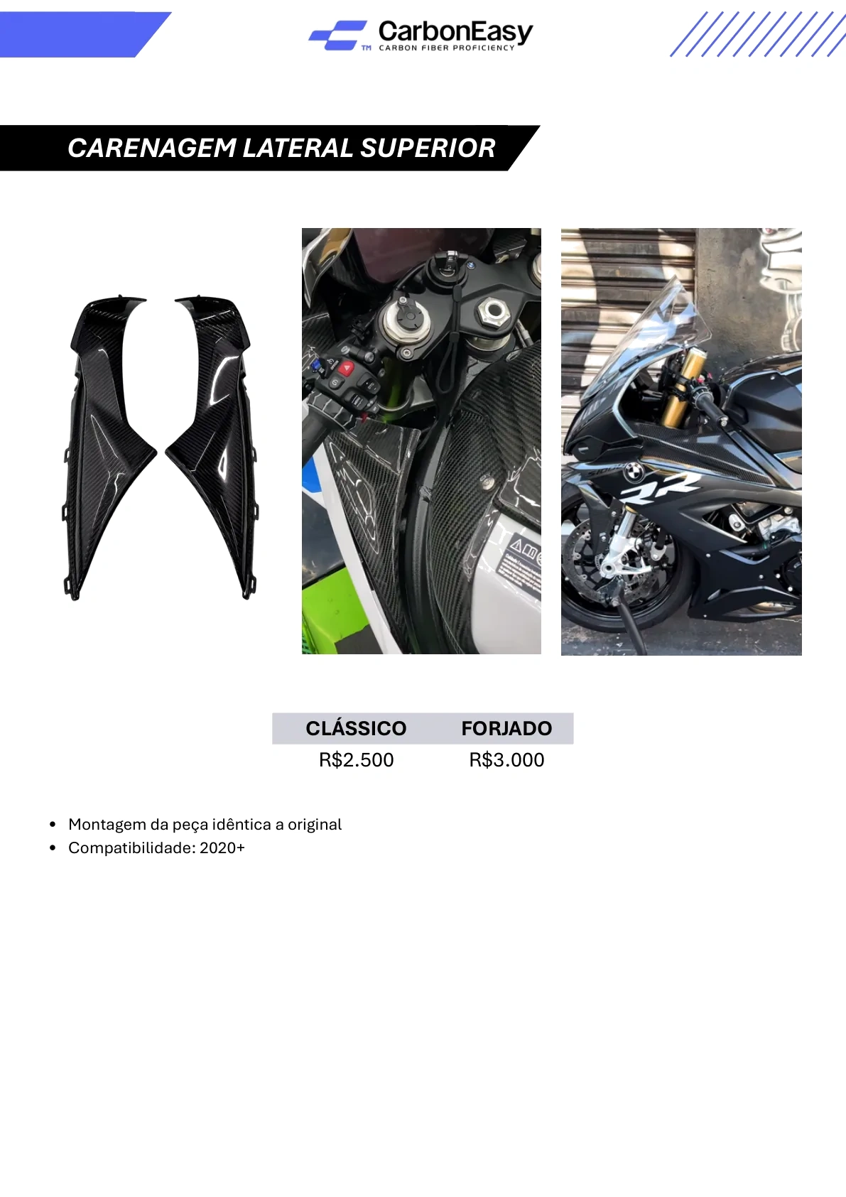 Carenagem Lateral Superior