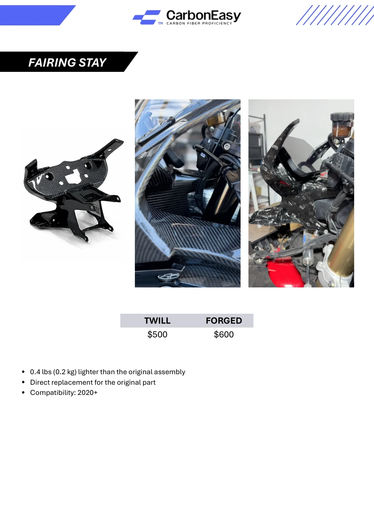 FAIRING STAY