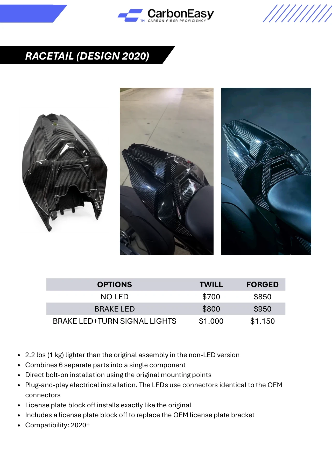 RACETAIL (DESIGN 2020)